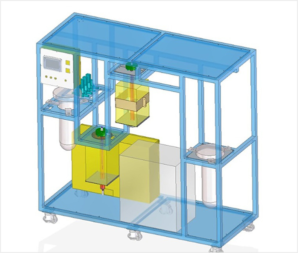 CATALYTIC REACTION SYSTEM(3D)